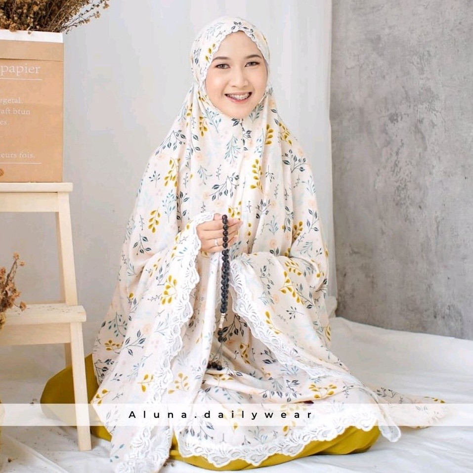 [SYAR'I MINERV] MUKENA RAYON 2in1 by Moschahijab/MUKENA RAYON PREMIUM 2in1
