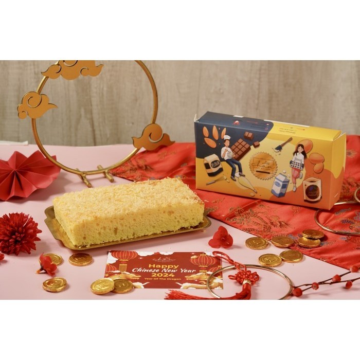 

HRG DISKON Bolu Tape Keju EMPUK Chan Patisserie 20x10cm
