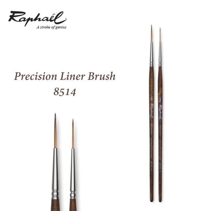 

Terjangkau Raphael Precision Liner Brush 8514