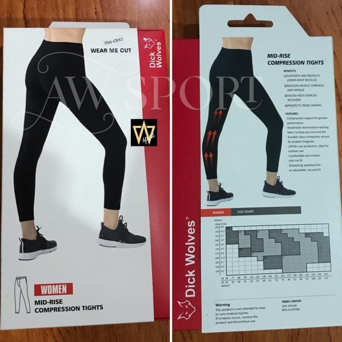 Celana Legging Dick Wolves Compression Tights/ Celana Dick Wolves