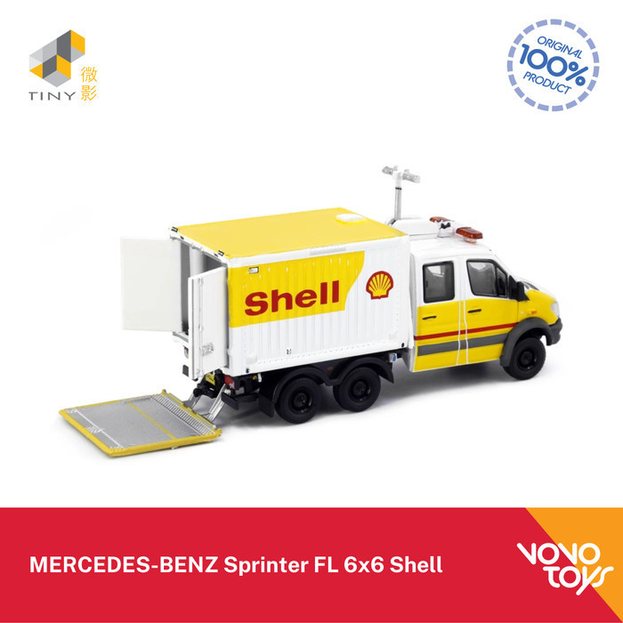 Promo Tiny Diecast Shell Mercedes Benz Sprinter Fl 6X6 Termurah
