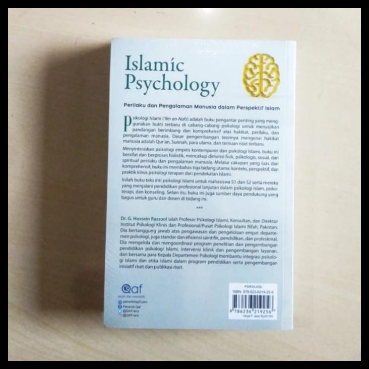 

terbaru !!! psikologi islam islamic psychologi ready