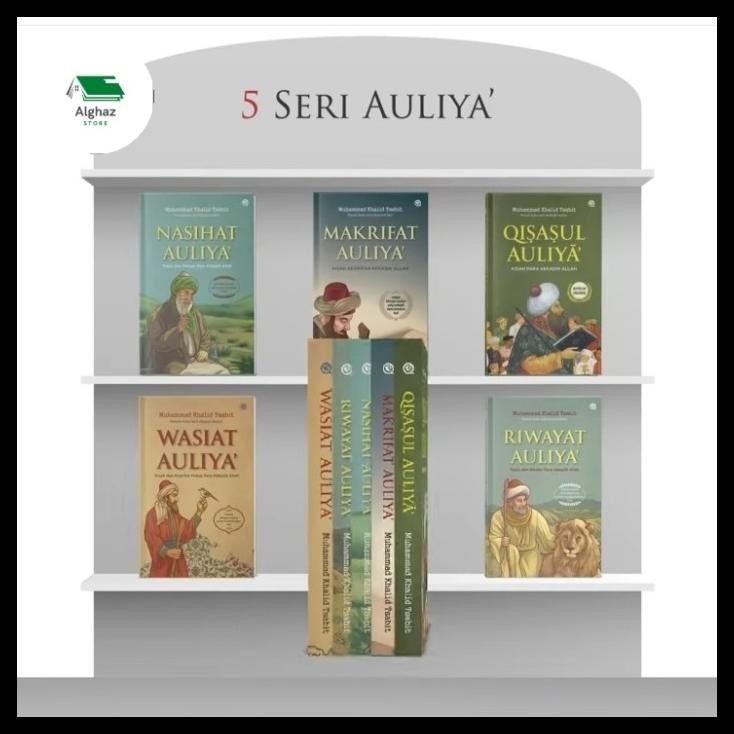 

terbaru !!! paket buku 5 seri auliya' ready