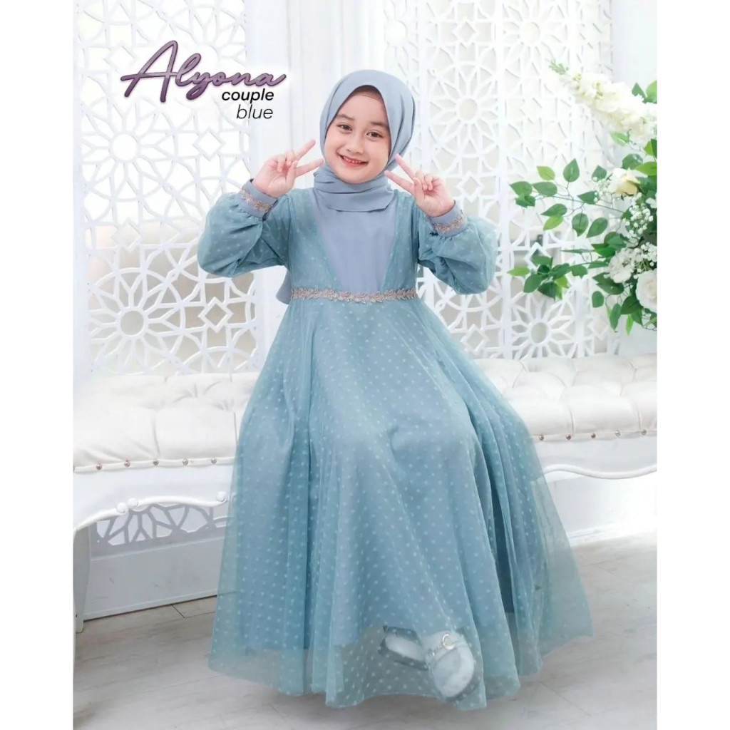 Gamis Anak Umur 9 10 Tahun 12 Perempuan 5 6 7 8 3 4 Setelan Ghamis Termurah Plus Kerudung Syari Set 