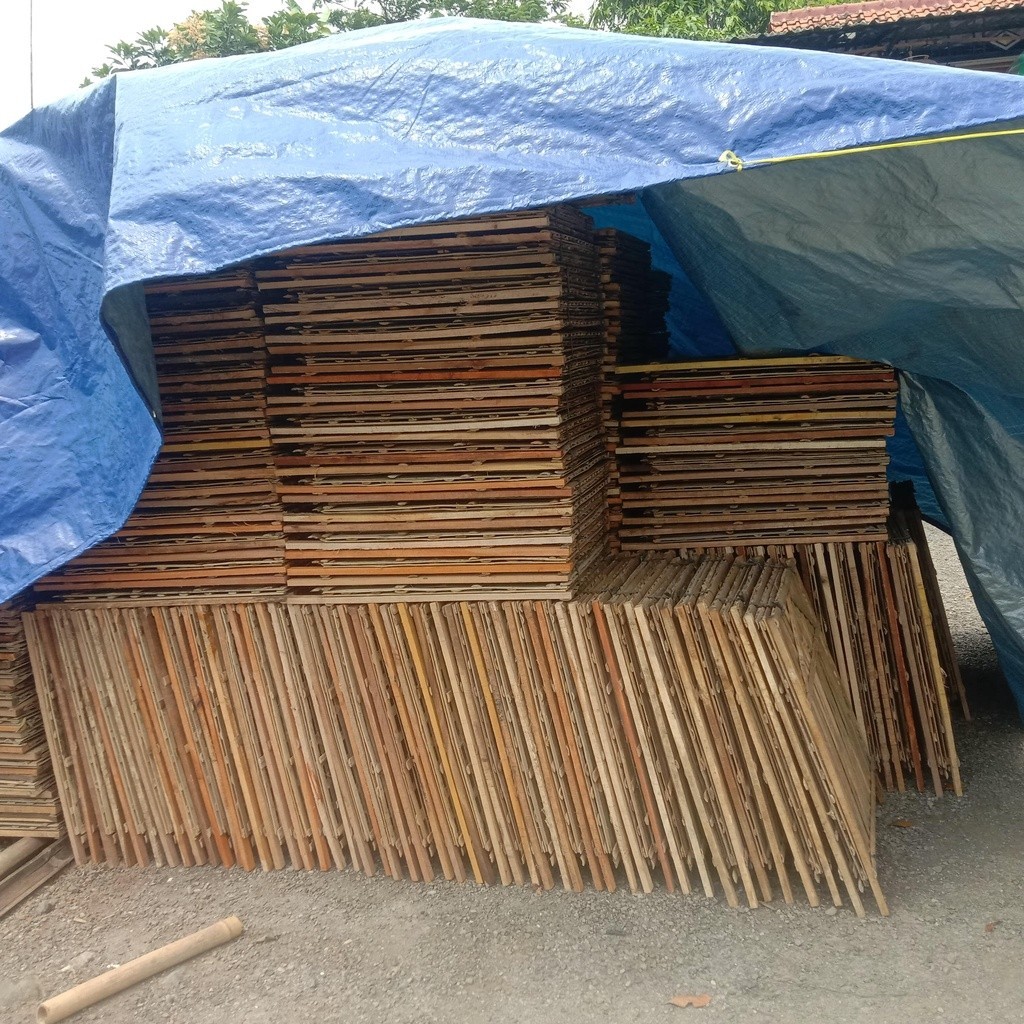 PROMO KANDANG Kandang rakit ayam jago bangkok Kandang bambu bongkar pasang ukuran 70x70x70