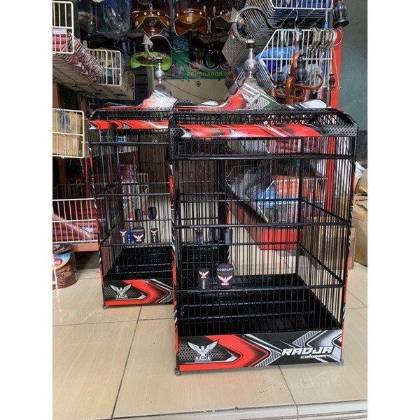 PROMO KANDANG SANGKAR KANDANG KOTAK RADJA COMPANY DECAL PREMIUM NO 1 & 2