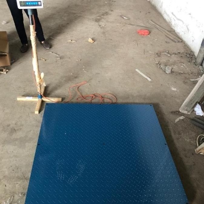 Timbangan Lantai 2Ton / Floor Scale 1,2X1,2M 2 Ton