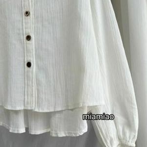 New Blouse crinkle linen | Aisa blouse crinkle - Kemeja Blouse wan ~