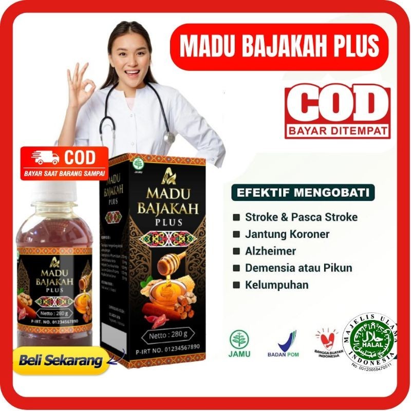 

Madu BAJAKAH PLUS ABABIL 280 gr - Madu BAJAKAH ABABIL Atasi Kanker Kista Benjolan Stroke Qista Kolesterol BPOM