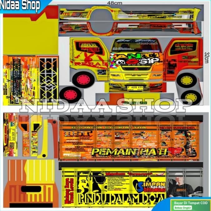 

Stiker pola truk oleng Anti Gosip Hasil Lombok