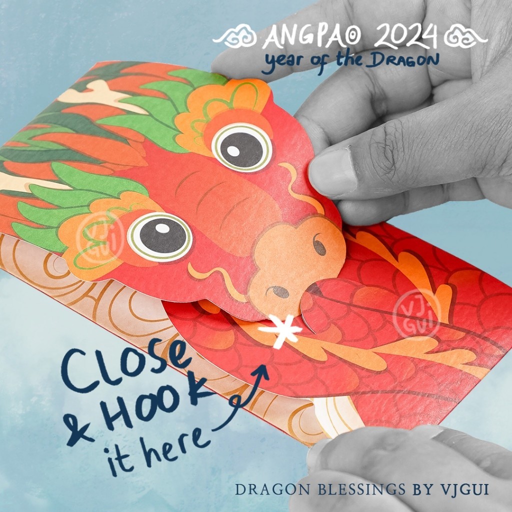 

X6V ANGPAO IMLEK 2024 DRAGON ANGPAU NAGA AMPLOP CNY SINCIA DTQ