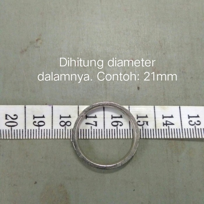 Cincin - Cincin Kawin Palladium Untuk Pasangan Pria