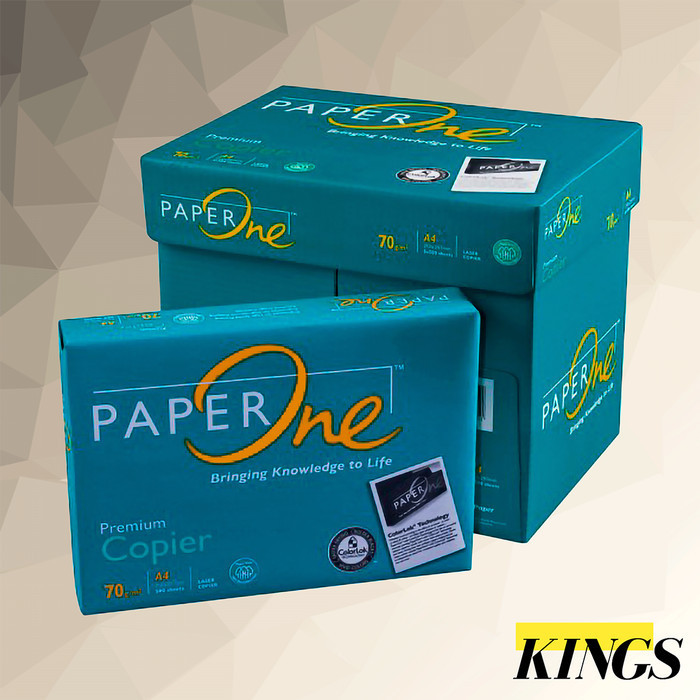 

SALE Paper One Kertas HVS A4 75 gsm 1 Rim / 500 Lembar