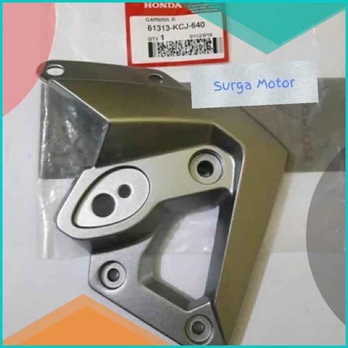 Garnish Kupingan Visor dudukan lampu sein Tiger Revo Kanan ORI AHM 16n