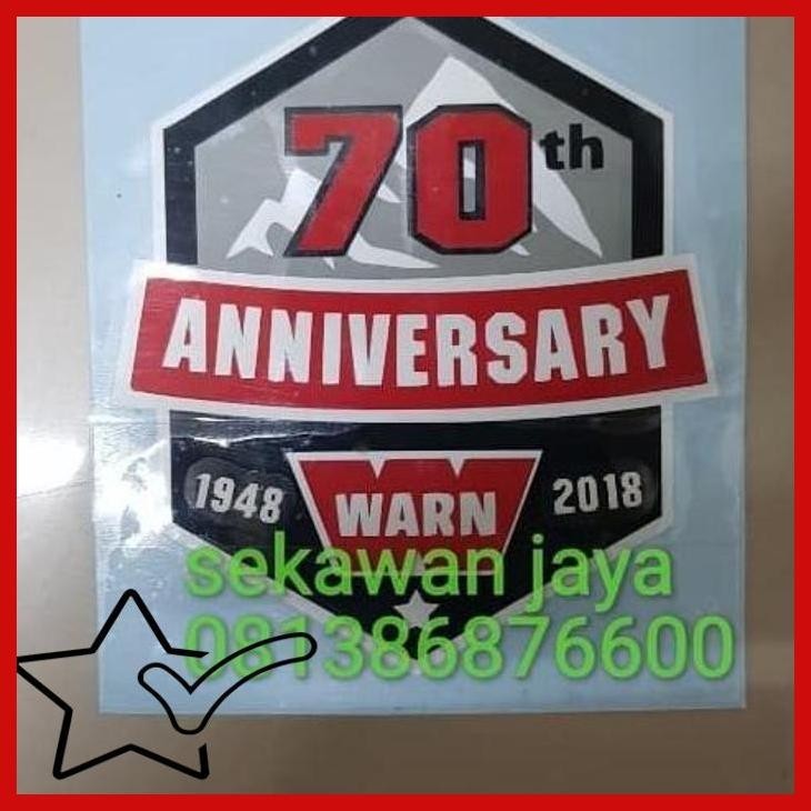 

[SKWB] STIKER WARN 70TH ANNIVERSARY