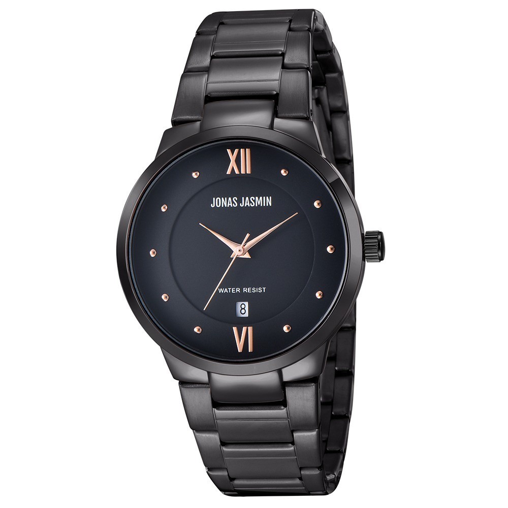 Jonas Jasmin 3105 Jam Tangan Analog Original - Jam Tangan Couple Original - Jam Tangan All Stainless