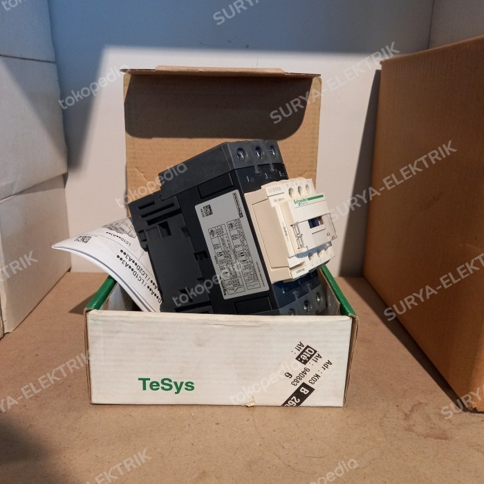 READY SCHNEIDER KONTAKTOR CONTACTOR LC1D65A 3P 65A Amper 36V 36 V SCHNEIDER