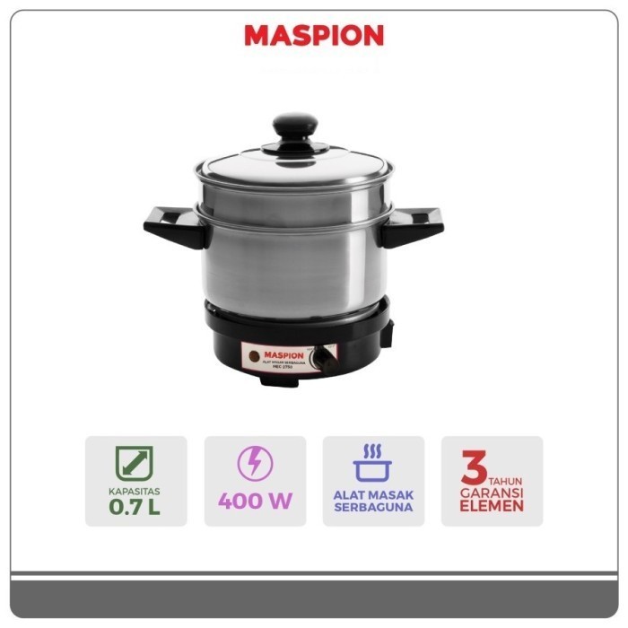 Promo Maspion Mec-2750 Multi Cooker Mec2750 Mec 2750 Panci Listrik Eletrik .