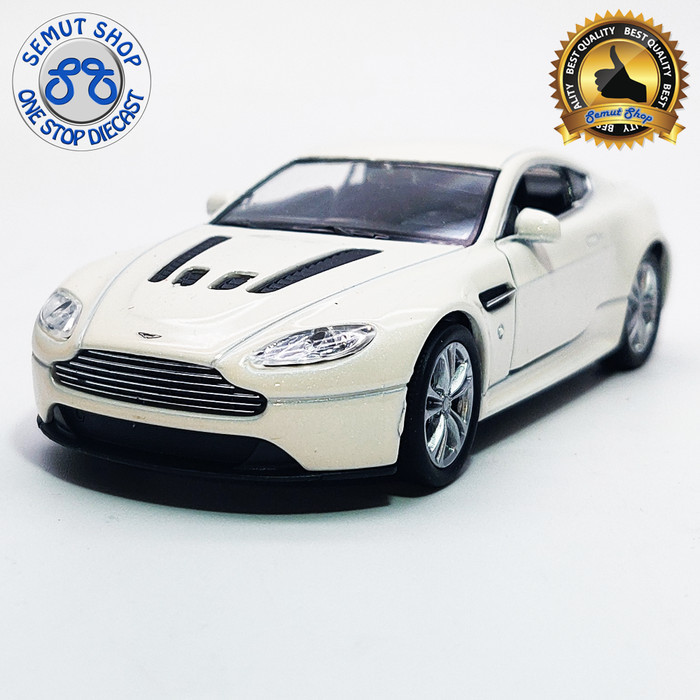 Welly Nex Aston Martin V12 Vantage Miniatur Mobil Aston Martin V12