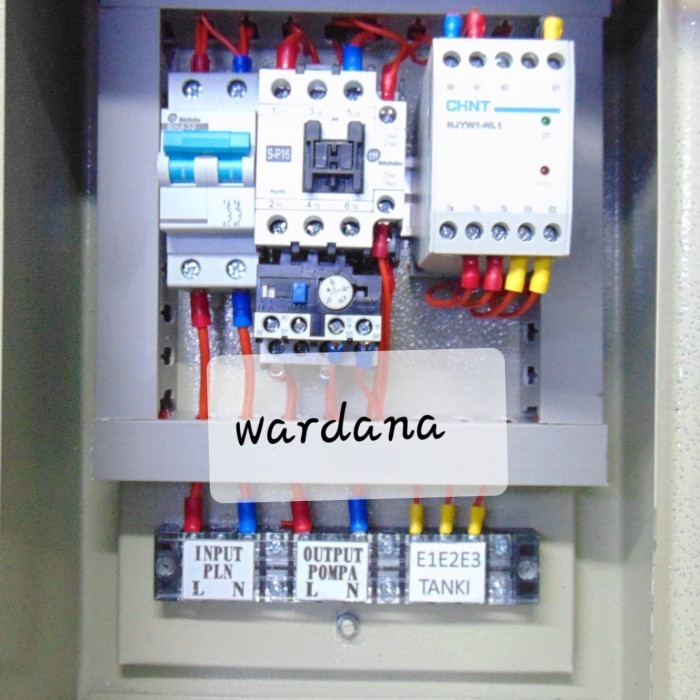 Barang Bagus Panel Pompa Otomatis 1Toren Manual Dan Otomatis 1Phase 220V 1.5Kw/2Hp