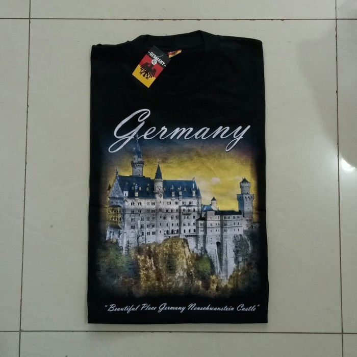 <<<<<] Souvenir kaos / kaus Germany warna hitam dari negara Jerman