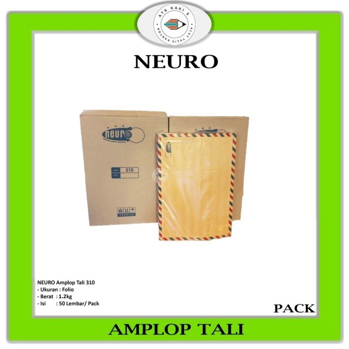 

HOT PROMO KHUSUS GOSEND! HOT PROMO!!! Amplop Tali 310 Neuro