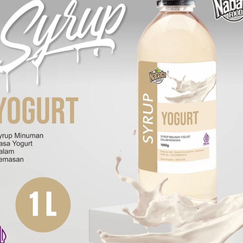 

Nabata Food Syrup Yogurt 1 Liter | Sirup Yakult | Botol Plastik