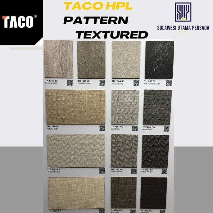 siap kirim] HPL TACO PATTERN / TACO HPL / HPL