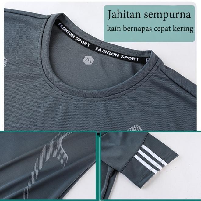 Celana Futsal Pendek Pria Set 2 Bagian Olahraga Dry Fit Badminton | Edionis