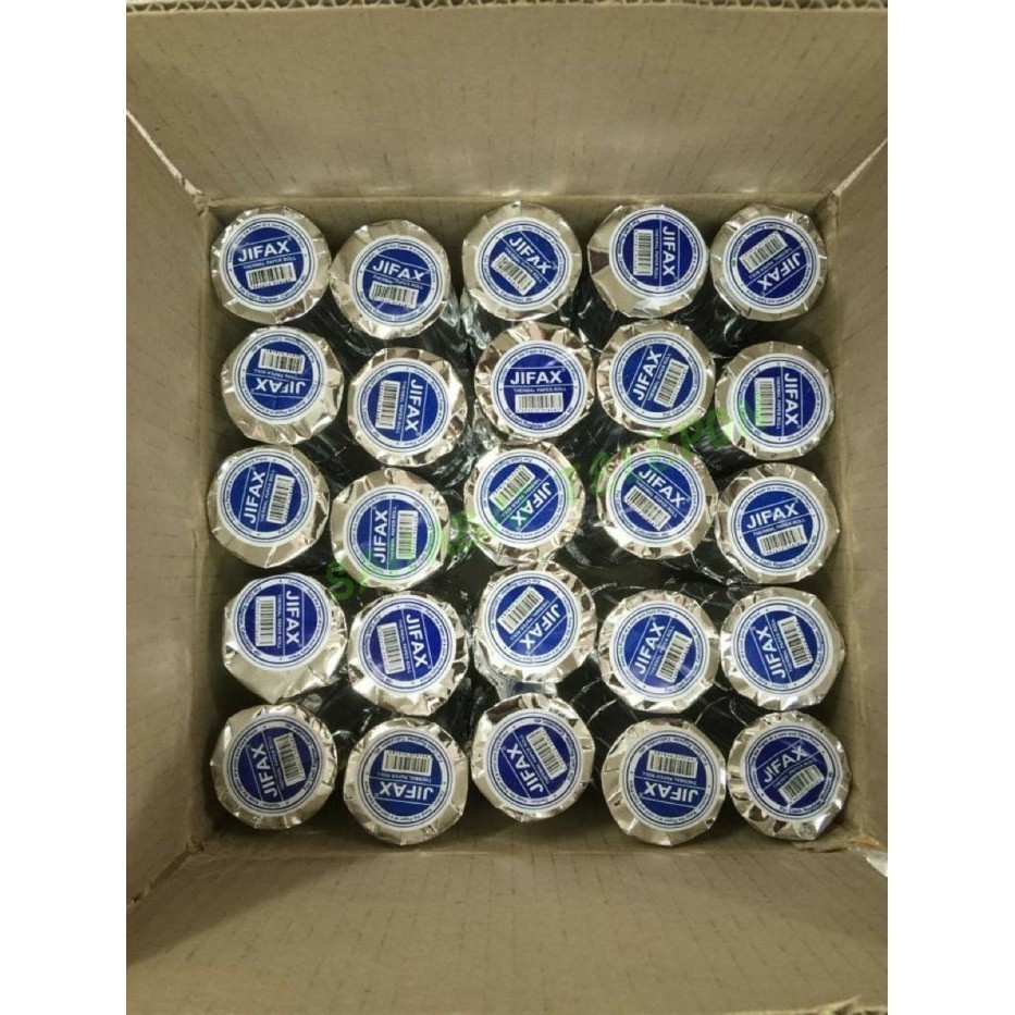 

SALE Jual Kertas Thermal Jifax ( @ 5.000 1Pak = 10 Roll, 1 Dus = 100 Roll ) Diskon HOT SALE