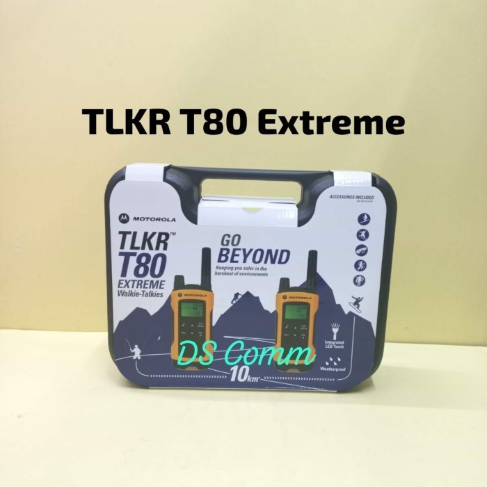 MOTOROLA TLKR T80 EXTREME ORI NEW WALKIE TALKIE TLKR T80 EXTREME