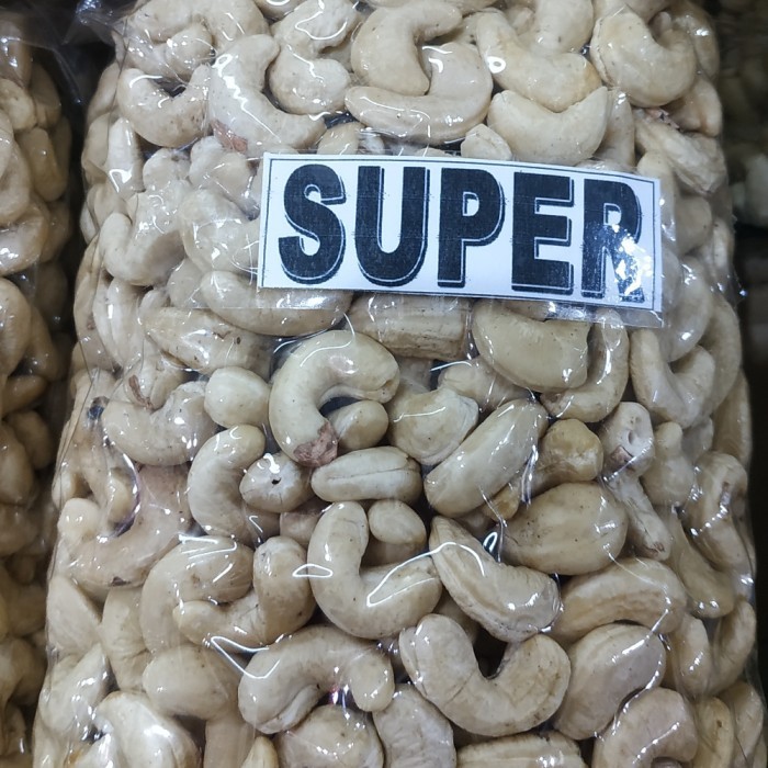 

SALEE!!!!! Kacang Mede Mentah Super vakum 1kg Bes