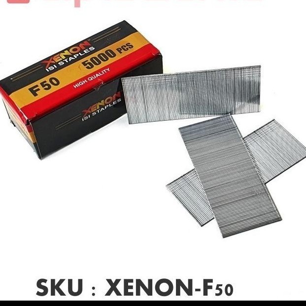 

XENON F50 Isi Staples Mesin Paku Tembak Refill Air Nailer