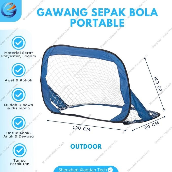 Gawang Futsal Mini Portable | Soocer Goal Football | Gawang Sepak Bola