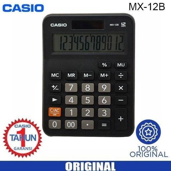 

Big Sale Kalkulator Casio MX-12B Original Garansi (Calculator