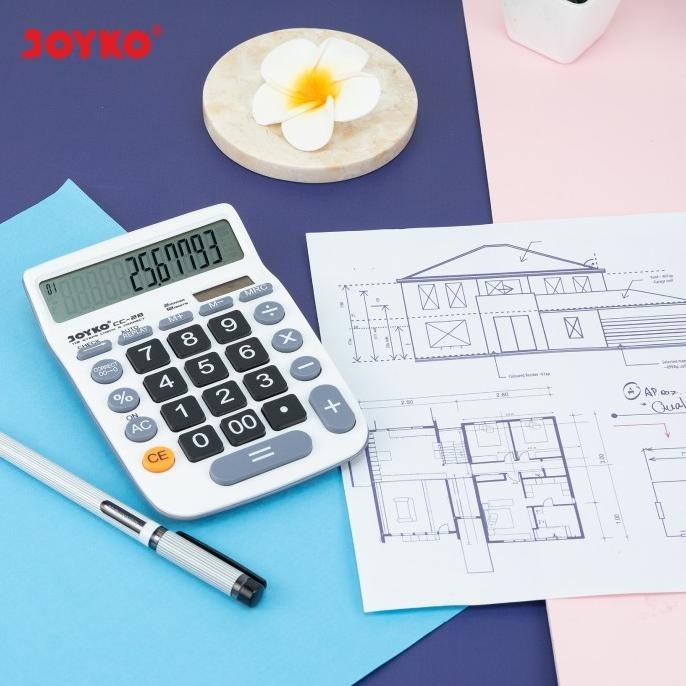 

Model baru - Calculator / Kalkulator Joyko CC-28 / 12 Digits / Check Correct ,,