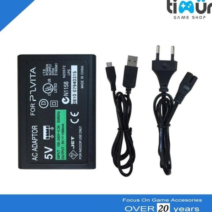 Limited - Adaptor Adapter Charger PSVita PS Vita Slim Sony 2000 ,.