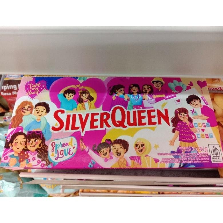 Bisa Cod Cokelat Silverqueen Love Cod