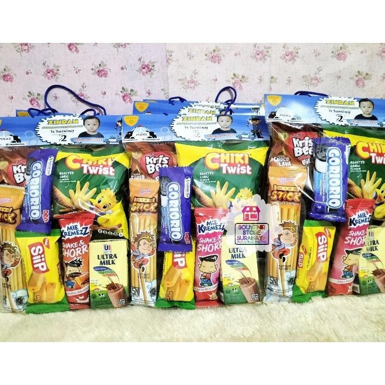 

Terlaris Snack Ulang Tahun Anak / Bingkisan Natal Anak / Bingkisan Imlek / Snack Tedak Siten / Paket Snack Murah / Snack Ultah Surabaya / Hampers Snack Anak Cod