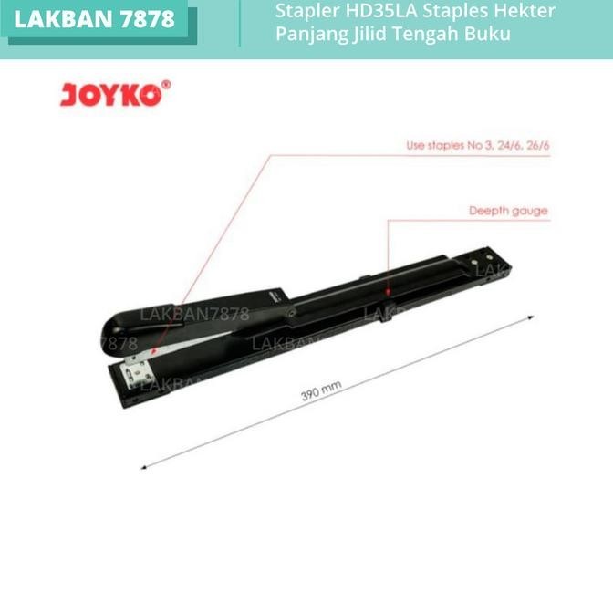 

Stapler Hd35La Staples Hekter Panjang Joyko Hd-35La Jilid Tengah Buku