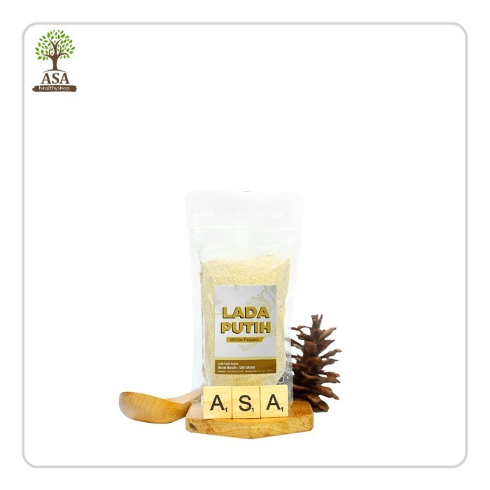 

Ready - Lada Putih Bubuk / White Pepper 100 Gram
