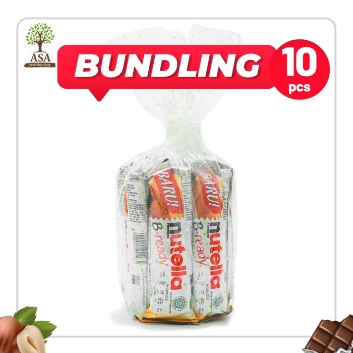 

Ready - Nutella Ferrero B-Ready Sachet 10 Pcs