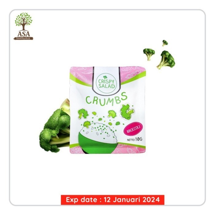 

Ready - Crispy Salad Crumbs Broccoli 10 Gram