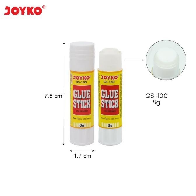 

Glue Stick Lem Kertas Batang Joyko Gs-100 ~ 107