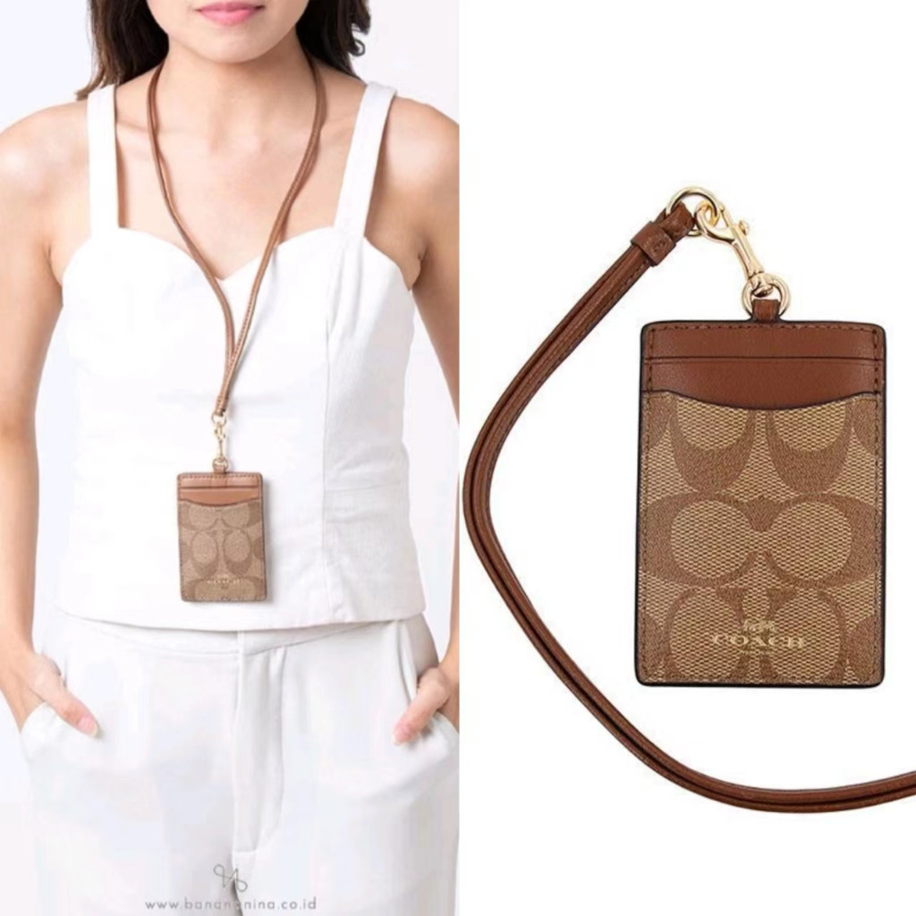 - Id Card Lanyard Branded Card Holder Kartu Kerja Name Tag