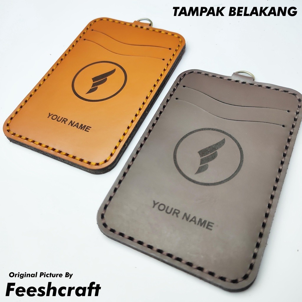 

Id Card Holder Kulit Nametag Kulit Gratis Gravir Nama Dan Logo Perusahaan