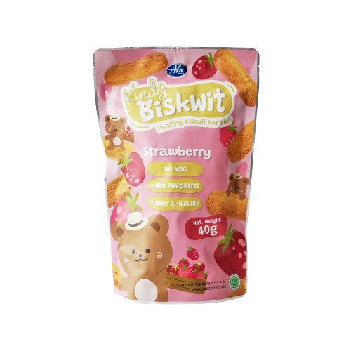 

Abe Food Kindy Biskwit Strawberry 40 g