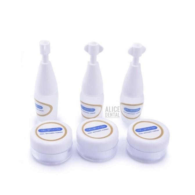 TERMURAH Bleaching Dr.Whiten Teeth Whitening Pemutih Gigi + Gum Barier