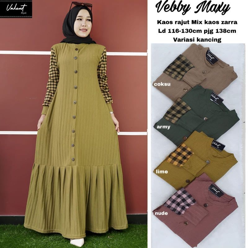 VEBBY MAXY KAOS RAJUT BY VALENT