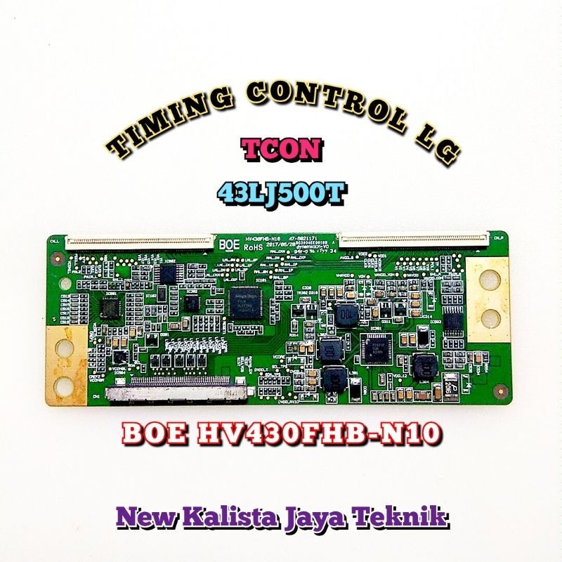 TCON TV LG 43LJ500T ORIGINAL BOE HV430FHB-N10 TCON LG 43LJ500 TIKON TV 43LJ500T 43LJ500D TCON 43LJ50